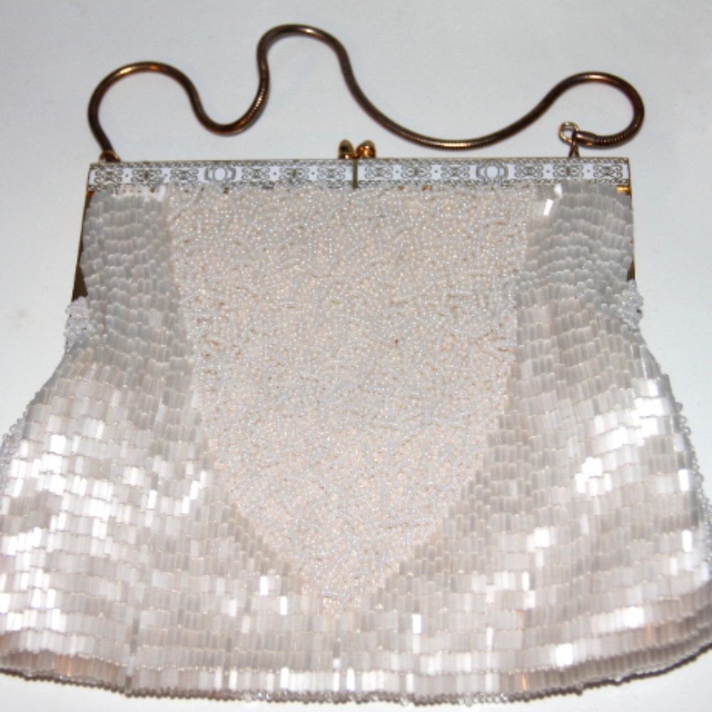 Vintage Mr. John Beaded Handbag Wedding Purse